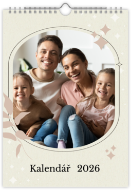Fotokalendář nástěnný na výšku - Family portrait