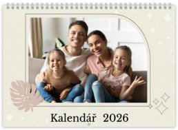 Nástěnný plánovací fotokalendář - Family portrait