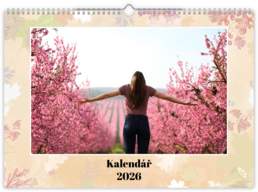 Fotokalendár exkluzív nástenný mesačný na šírku - 4 ročné obdobia