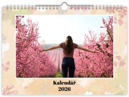 Fotokalendář nástěnný na šířku - 4 roční období 