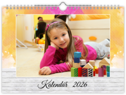 Fotokalendář nástěnný na šířku - Colorful