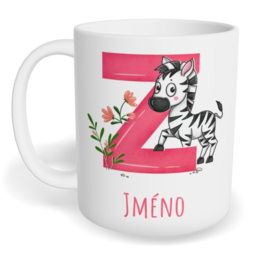 Hrnek klasický malý s vlastním potiskem - Jméno Z