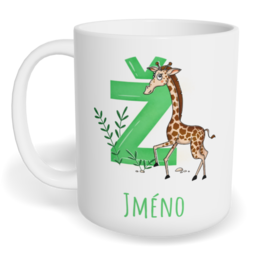 Hrnek klasický malý s vlastním potiskem - Jméno Ž