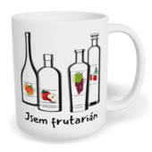 Hrnek klasický malý s vlastním potiskem - Frutarián