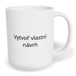Hrnek klasický malý s vlastním potiskem - Prázdný