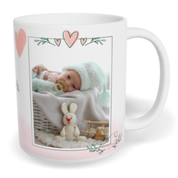 Hrnek klasický malý s vlastním potiskem - Meadow baby
