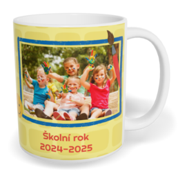 Hrnek klasický malý s vlastním potiskem - Abeceda