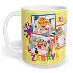Hrnek klasický malý s vlastním potiskem - Abeceda