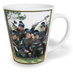 Hrnek Latte malý s vlastním potiskem - Army 