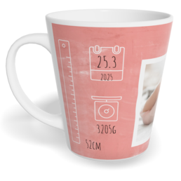 Hrnek Latte malý s vlastním potiskem - Girl