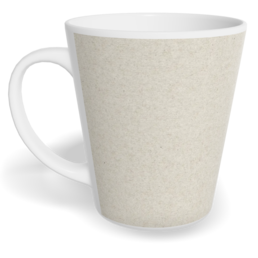 Hrnek Latte malý s vlastním potiskem - Plátno
