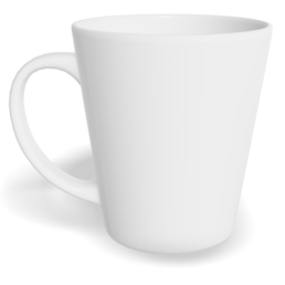 Hrnek Latte malý s vlastním potiskem - Prázdný