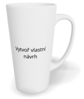 Hrnek latte velký s vlastním potiskem - Prázdný