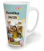 Hrnek latte velký s vlastním potiskem - Dětský
