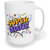 Hrnek klasický velký s vlastním potiskem - Super dědeček