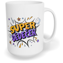 Hrnek klasický velký s vlastním potiskem - Super dědeček