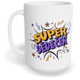 Hrnek klasický velký s vlastním potiskem - Super dědeček