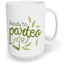 Hrnek klasický velký s vlastním potiskem - Ready to partea