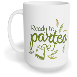 Hrnek klasický velký s vlastním potiskem - Ready to partea