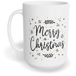 Hrnek klasický velký s vlastním potiskem - Merry Christmas