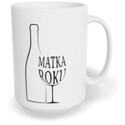 Hrnek klasický velký s vlastním potiskem - Matka roku