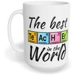 Hrnek klasický velký s vlastním potiskem - Best teacher