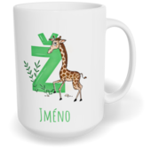 Hrnek klasický velký s vlastním potiskem - Jméno Ž