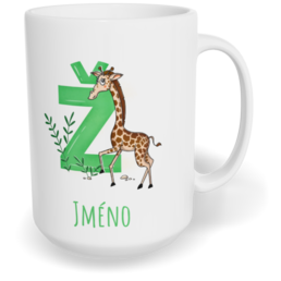 Hrnek klasický velký s vlastním potiskem - Jméno Ž