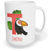Hrnek klasický velký s vlastním potiskem - Jméno T