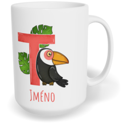 Hrnek klasický velký s vlastním potiskem - Jméno T