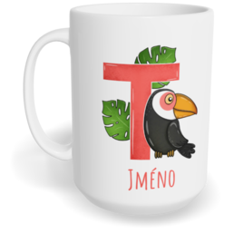 Hrnek klasický velký s vlastním potiskem - Jméno T