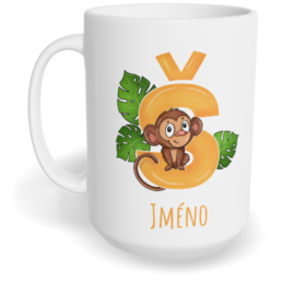 Hrnek klasický velký s vlastním potiskem - Jméno Š