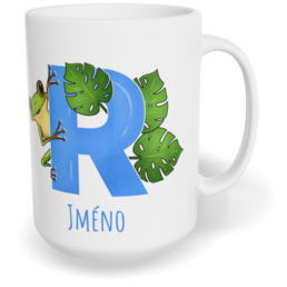 Hrnek klasický velký s vlastním potiskem - Jméno R