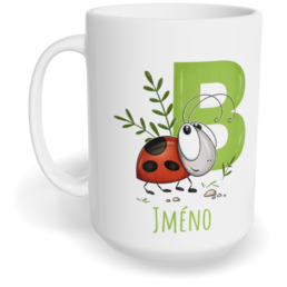 Hrnek klasický velký s vlastním potiskem - Jméno B