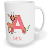 Hrnek klasický velký s vlastním potiskem - Jméno A