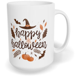 Hrnek klasický velký s vlastním potiskem - Happy Halloween