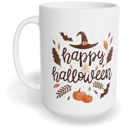Hrnek klasický velký s vlastním potiskem - Happy Halloween