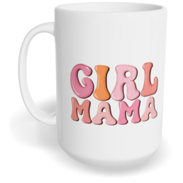 Hrnek klasický velký s vlastním potiskem - Girl mama