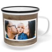 Hrnek plecháček s potiskem na míru - Family