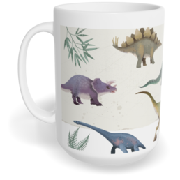 Hrnek klasický velký s vlastním potiskem - Dinosaurus