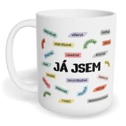 Hrnek klasický malý s vlastním potiskem - Já jsem