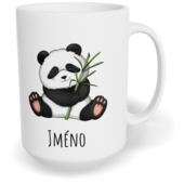 Hrnek klasický velký s vlastním potiskem - Panda