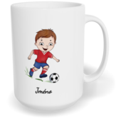 Hrnek klasický velký s vlastním potiskem - Fotbalista