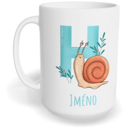 Hrnek klasický velký s vlastním potiskem - Jméno H