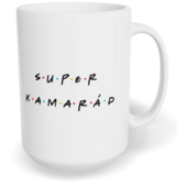 Hrnek klasický velký s vlastním potiskem - Super kamarád