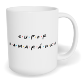 Hrnek klasický malý s vlastním potiskem - Super kamarádka