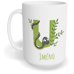 Hrnek klasický velký s vlastním potiskem - Jméno U