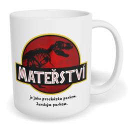 Hrnek klasický malý s vlastním potiskem - Mateřství