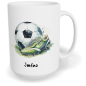 Hrnek klasický velký s vlastním potiskem - Fotbal vol. 1